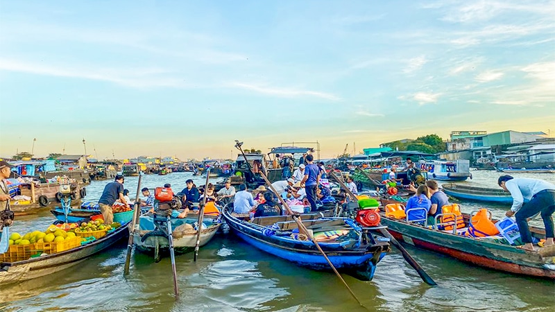 Cai Rang Floating Market